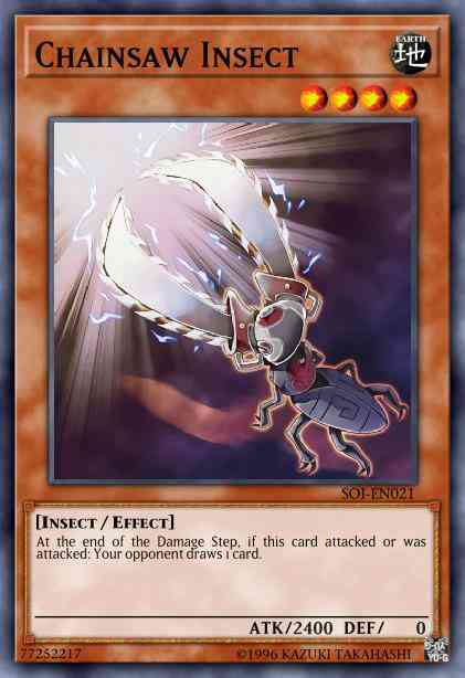 Chainsaw Insect - SOI-EN021 - Ultimate Rare - 1st Edition
