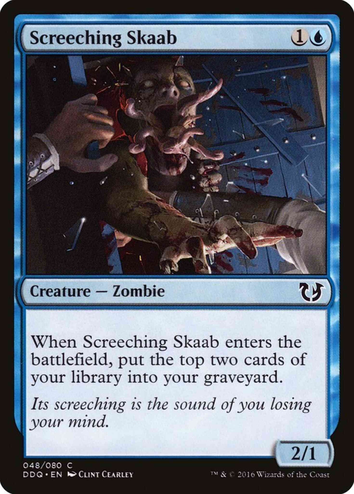 Screeching Skaab [48] [Duel Decks Blessed vs Cursed] [Non-Foil]