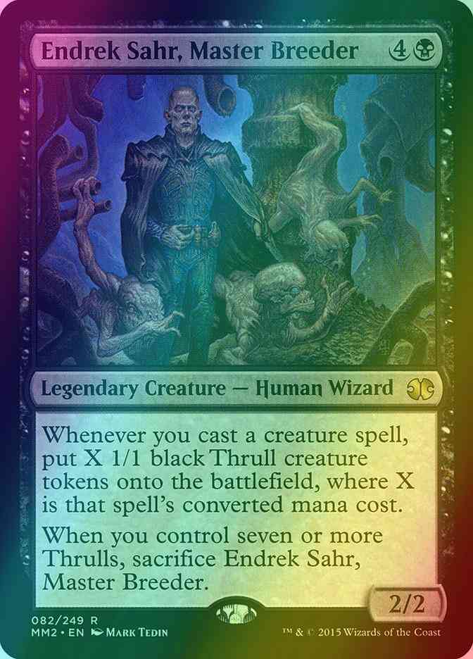 Endrek Sahr, Master Breeder [82] [Modern Masters 2015] [Foil]