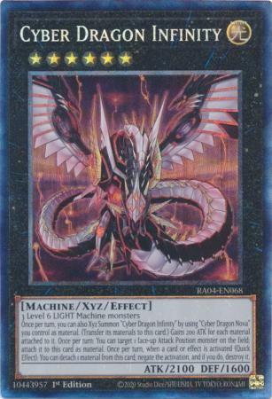 Cyber Dragon Infinity - RA04-EN068 - Collector's Rare - 1st Edition