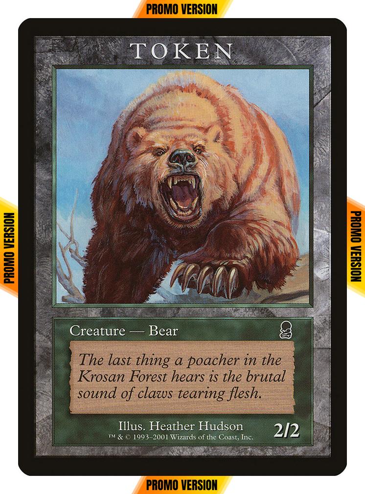 Bear Token [07] [Magic Player Rewards 2001] [Non-Foil]