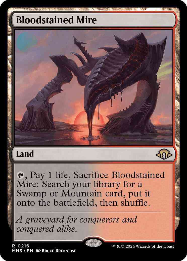 Bloodstained Mire [216] [Modern Horizons 3] [Foil]