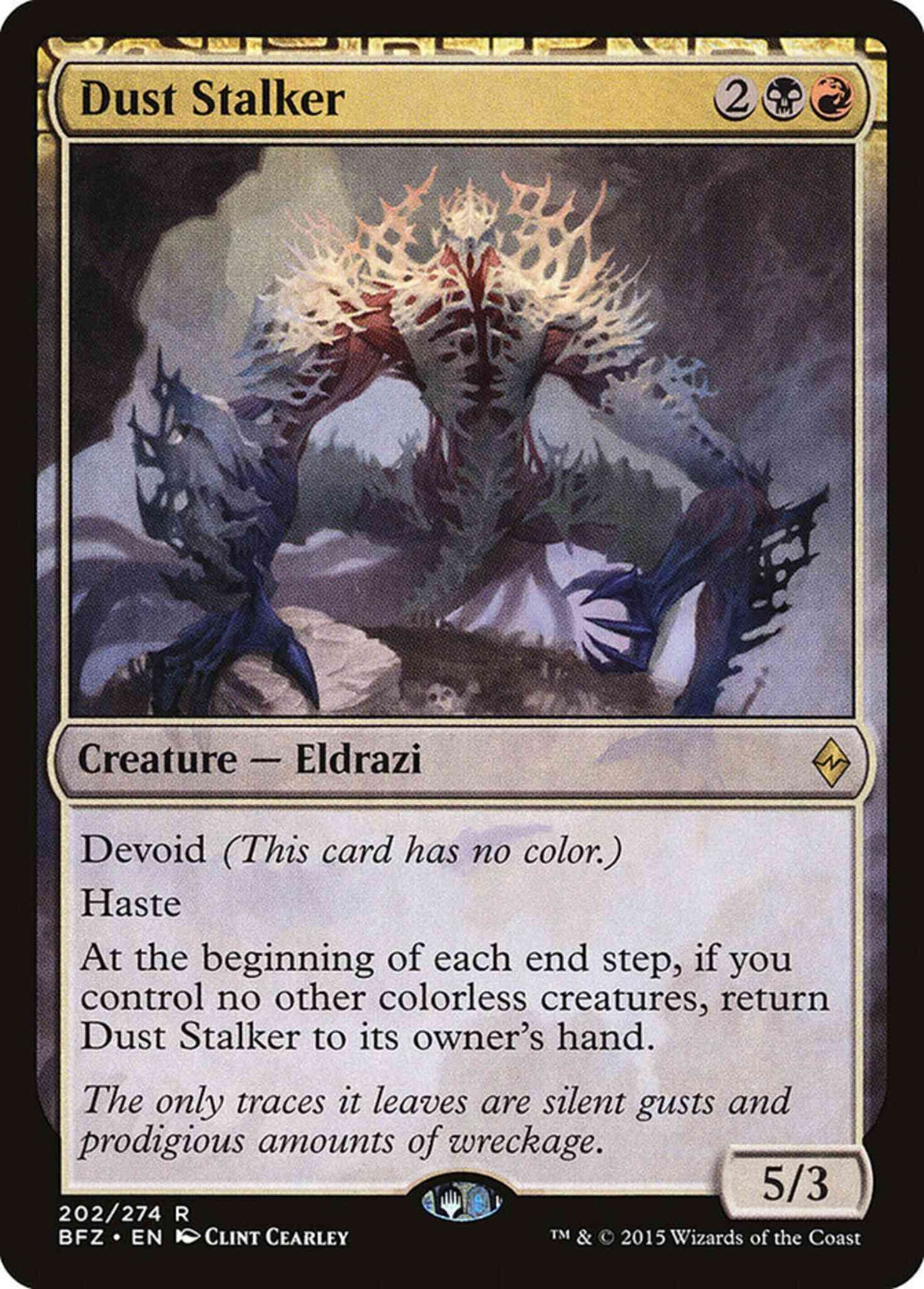 Dust Stalker [202] [Battle for Zendikar] [Non-Foil]