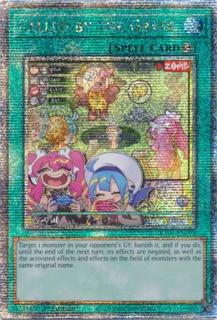 Called by the Grave - New Art - RA04-EN092 - Quarter Century Secret Rare - 1st Edition