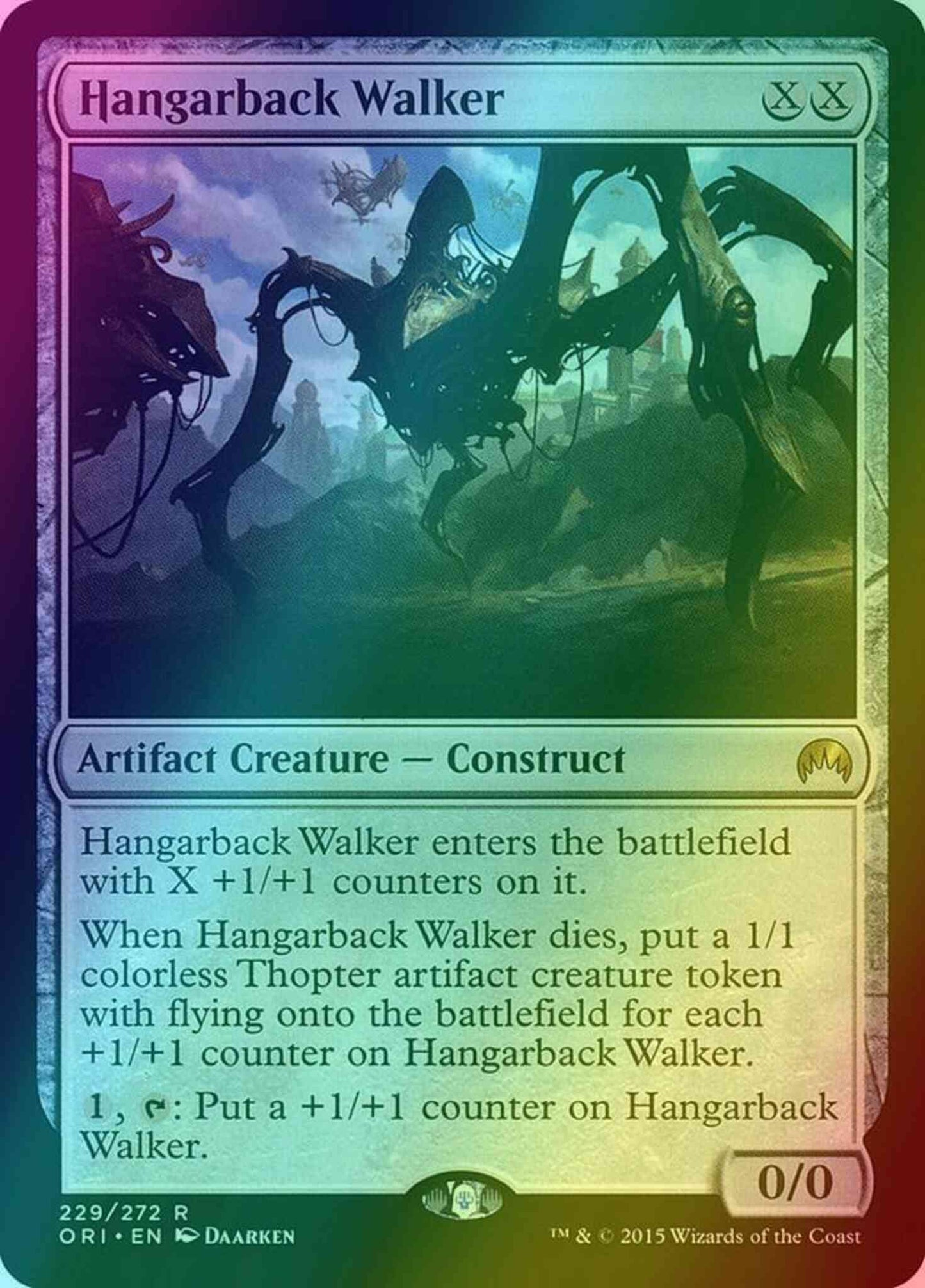 Hangarback Walker [229] [Magic Origins] [Foil]
