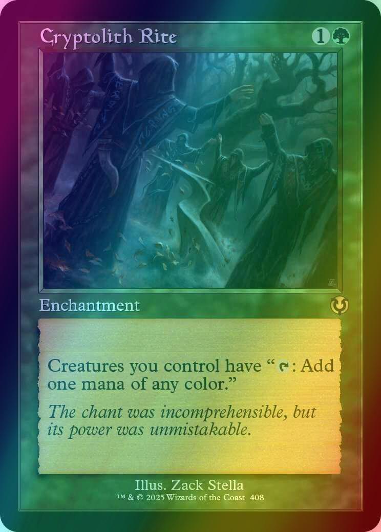 Cryptolith Rite [408] [Retro Frame] [Innistrad Remastered] [Foil]