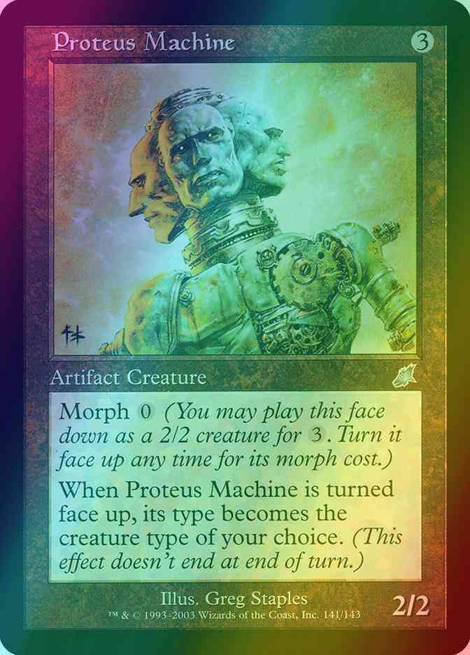 Proteus Machine [141] [Scourge] [Foil]