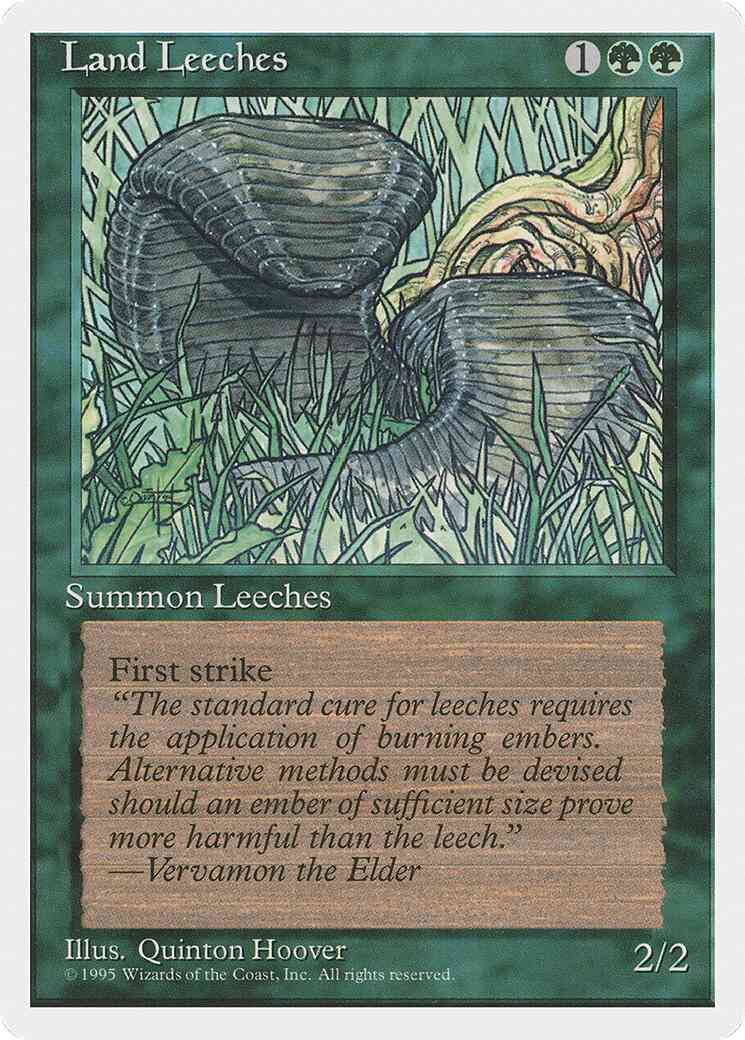 Land Leeches [255] [Alternate Fourth Edition] [Non-Foil]