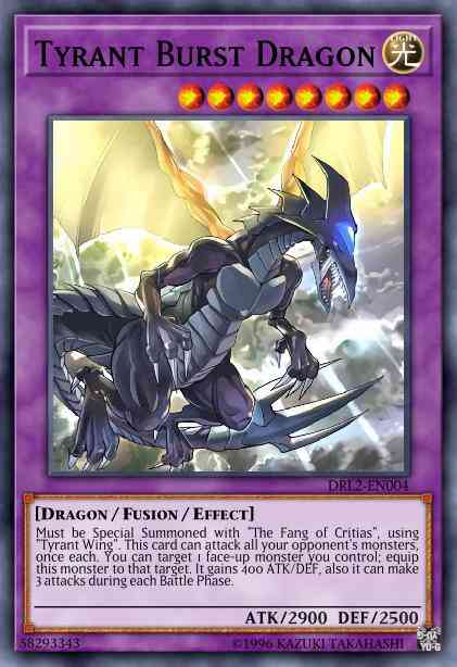 Tyrant Burst Dragon - LCKC-EN063 - Ultra Rare - 1st Edition