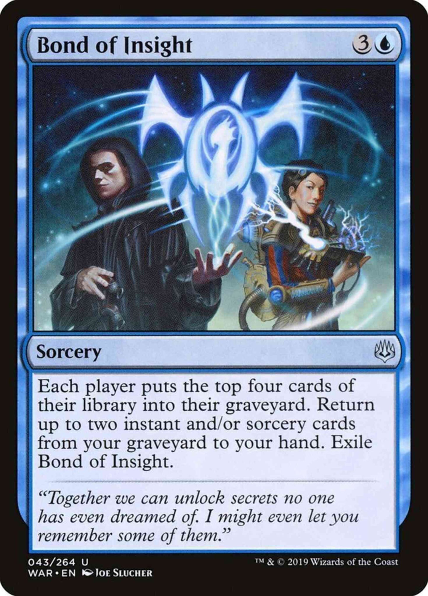 Bond of Insight [43] [War of the Spark] [Non-Foil]