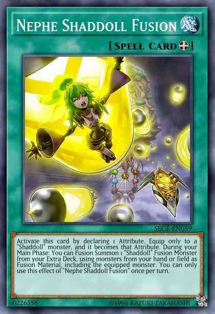 Nephe Shaddoll Fusion - SECE-EN059 - Secret Rare - Unlimited
