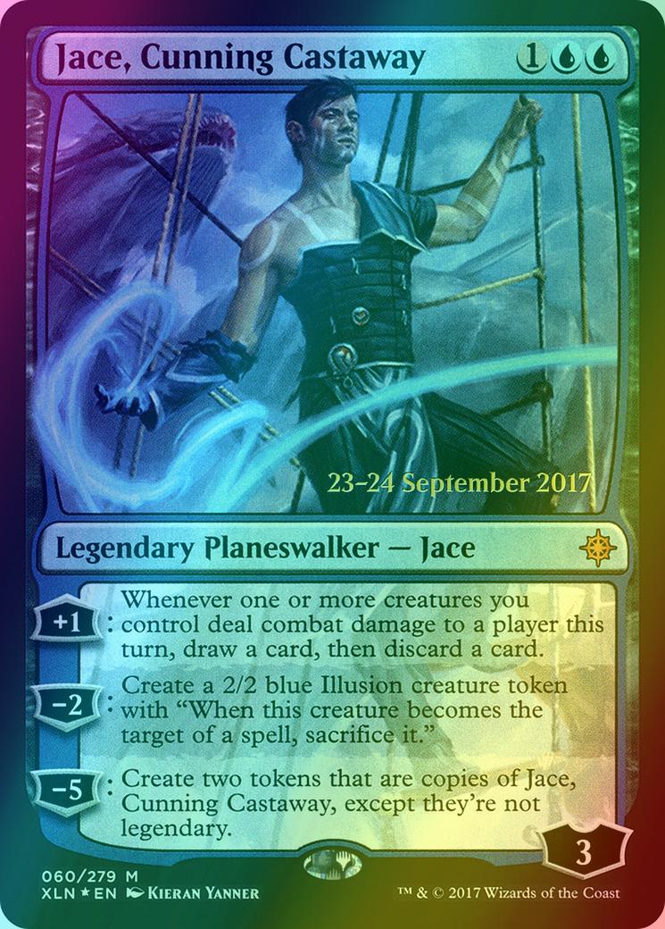 Jace, Cunning Castaway [60s] [Ixalan Promos] [Foil]