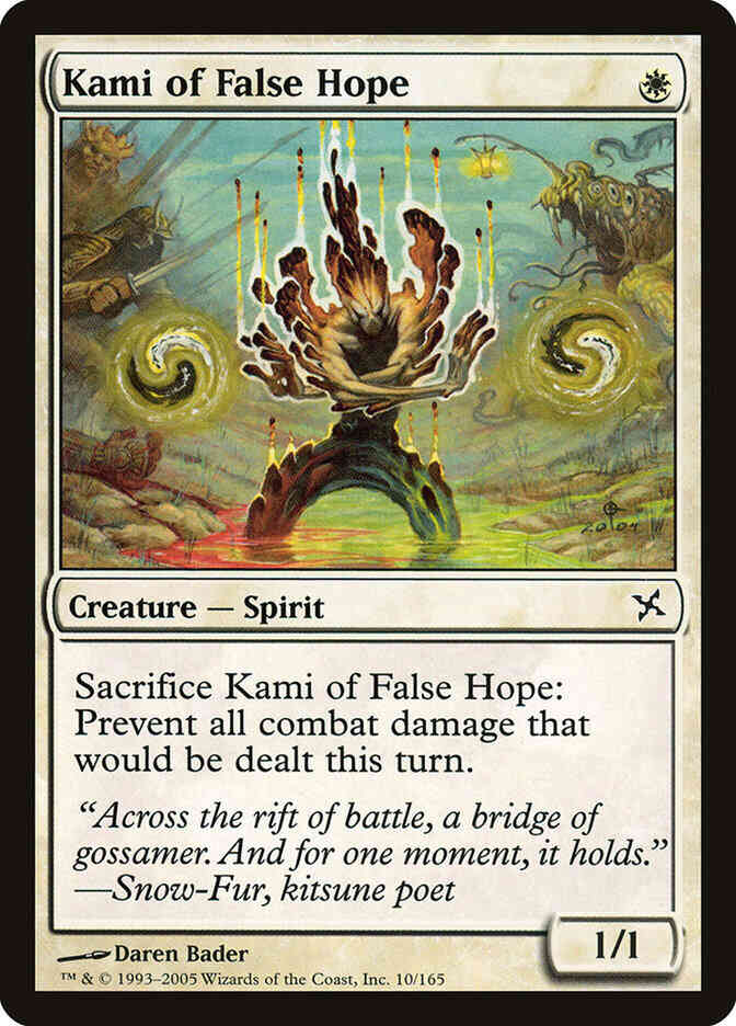 Kami of False Hope [10] [Betrayers of Kamigawa] [Non-Foil]