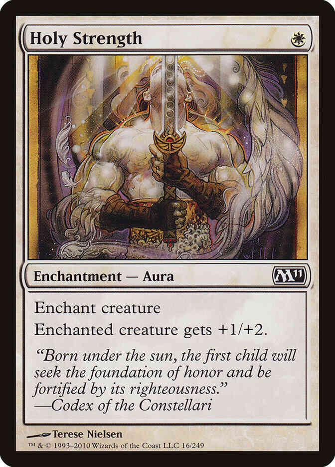 Holy Strength [16] [Magic 2011] [Non-Foil]