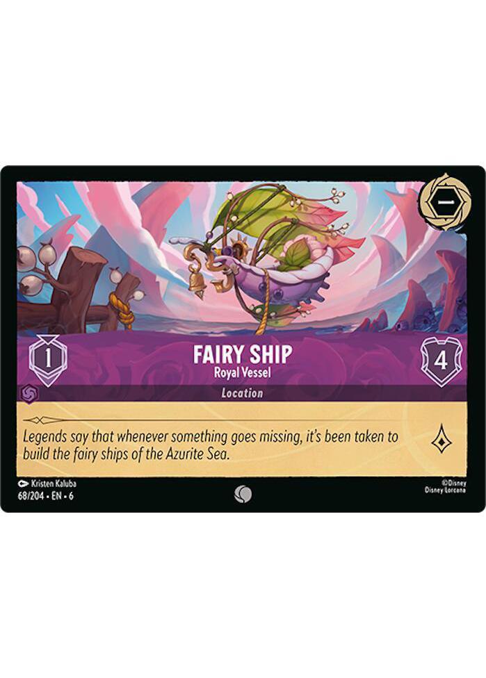 Fairy Ship - Royal Vessel - 68/204 [Azurite Sea] [Non-Foil]