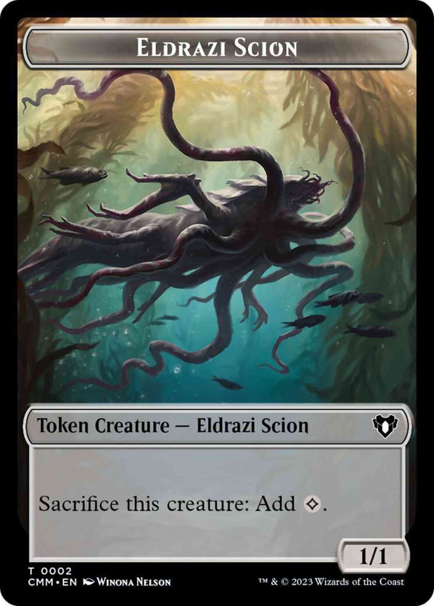 Eldrazi Scion Token (02) // Graveborn Token (38) [Commander Masters: Tokens] [Non-Foil]