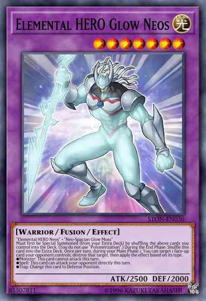 Elemental HERO Glow Neos - LCGX-EN061 - Rare - Unlimited