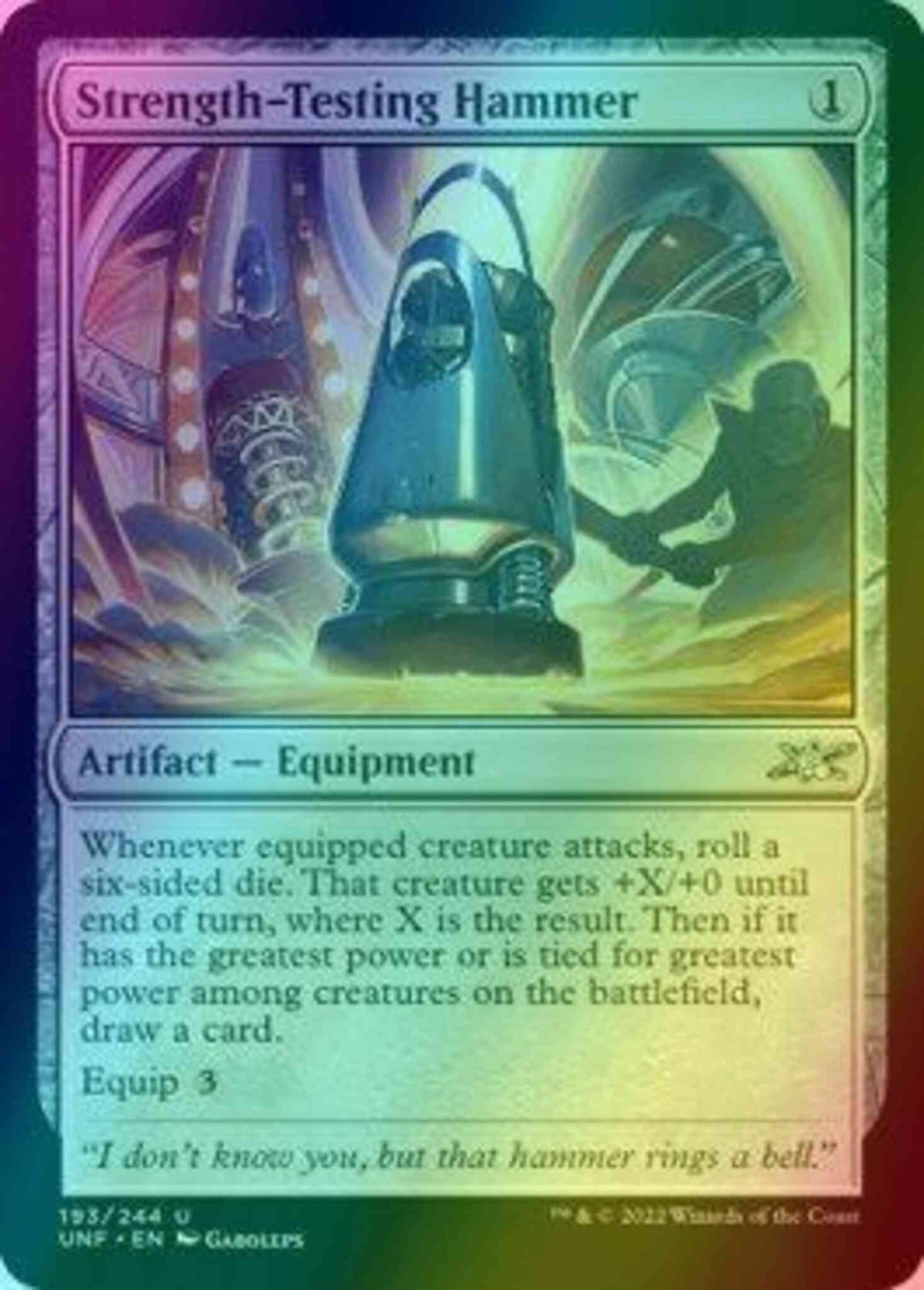 Strength-Testing Hammer [193] [Unfinity] [Foil]