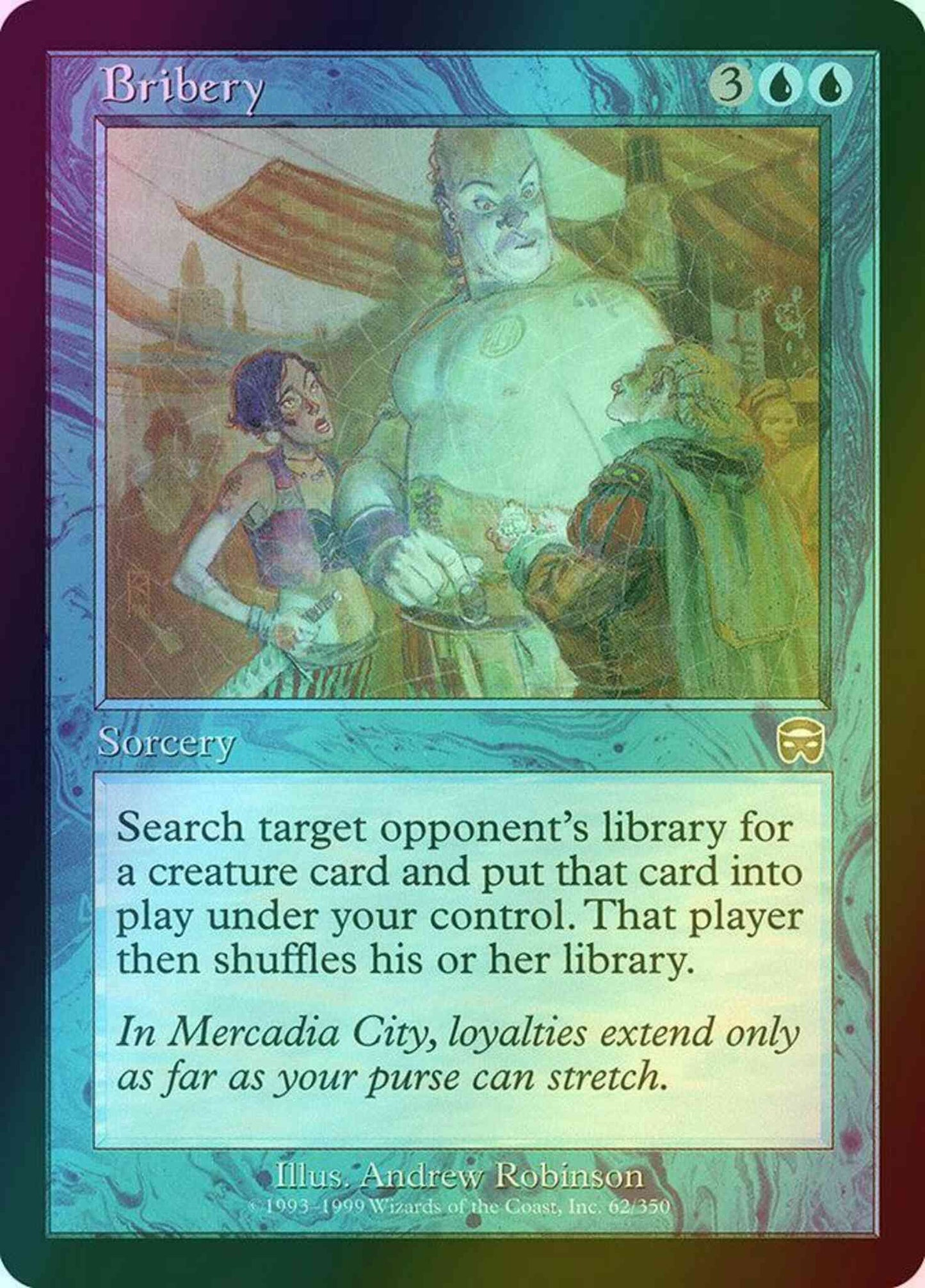 Bribery [62] [Mercadian Masques] [Foil]