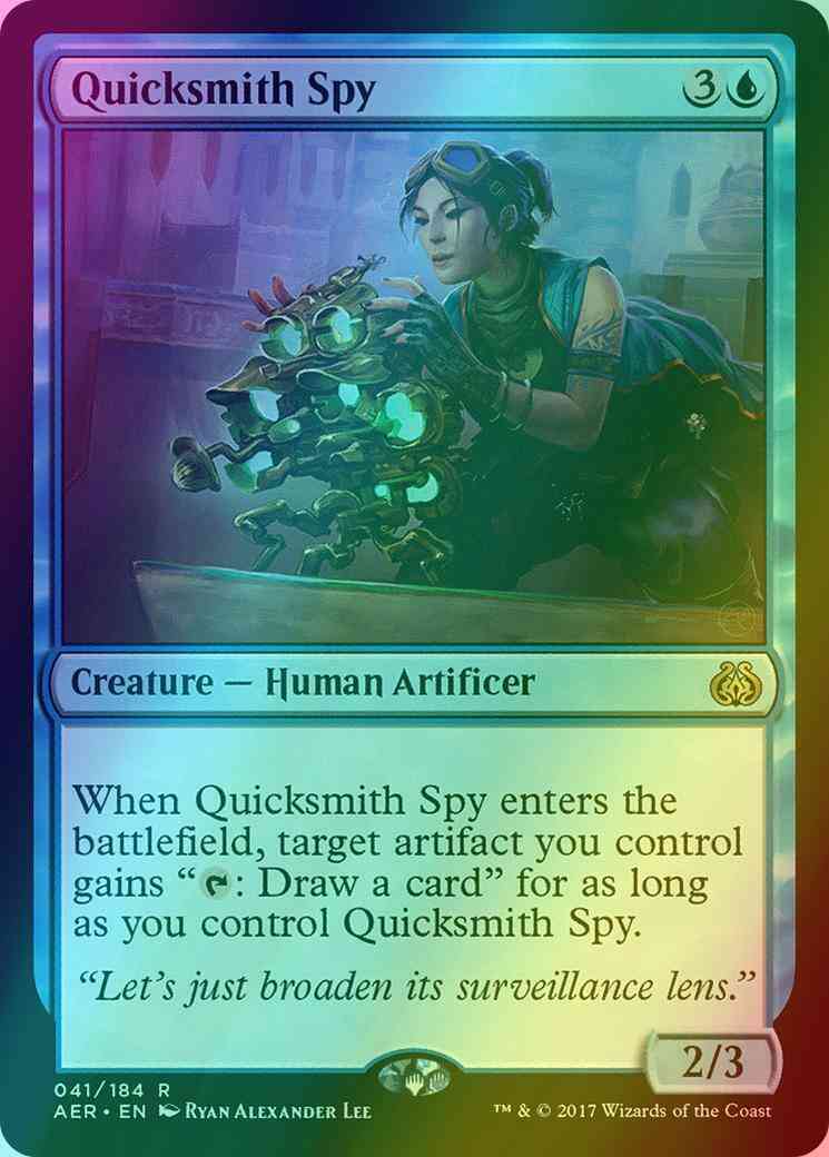 Quicksmith Spy [41] [Aether Revolt] [Foil]