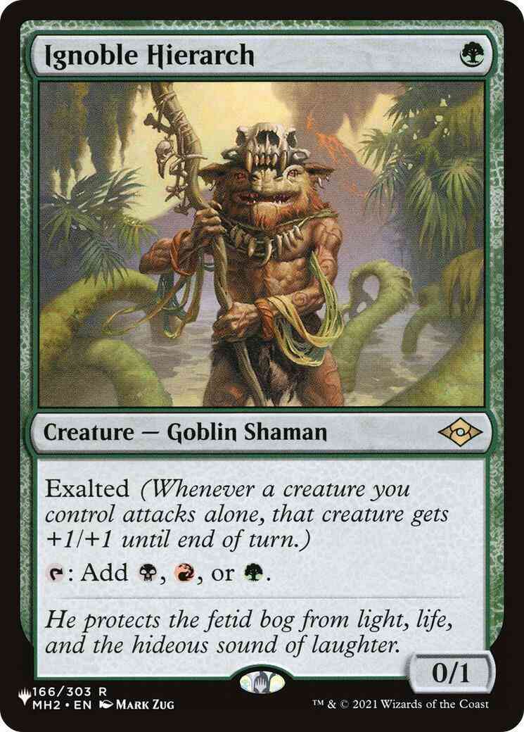 Ignoble Hierarch [MH2-166] [The List] [Non-Foil]
