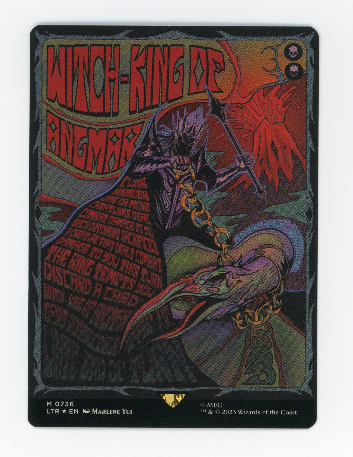 Witch-king of Angmar — Borderless|Poster|Foil — ID 19394