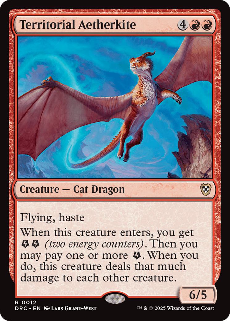 Territorial Aetherkite [12] [Aetherdrift: Commander] [Non-Foil]