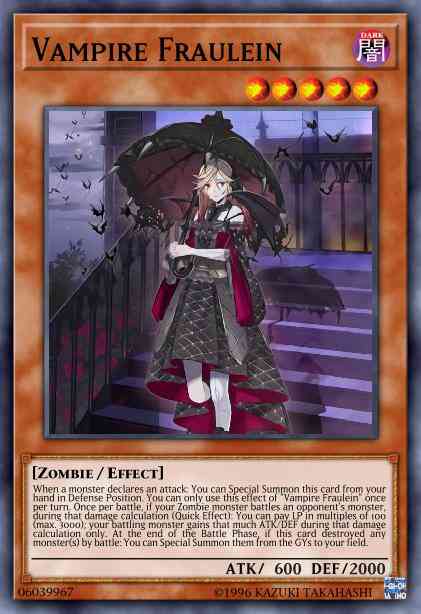 Vampire Fraulein - DASA-EN003 - Secret Rare - Unlimited