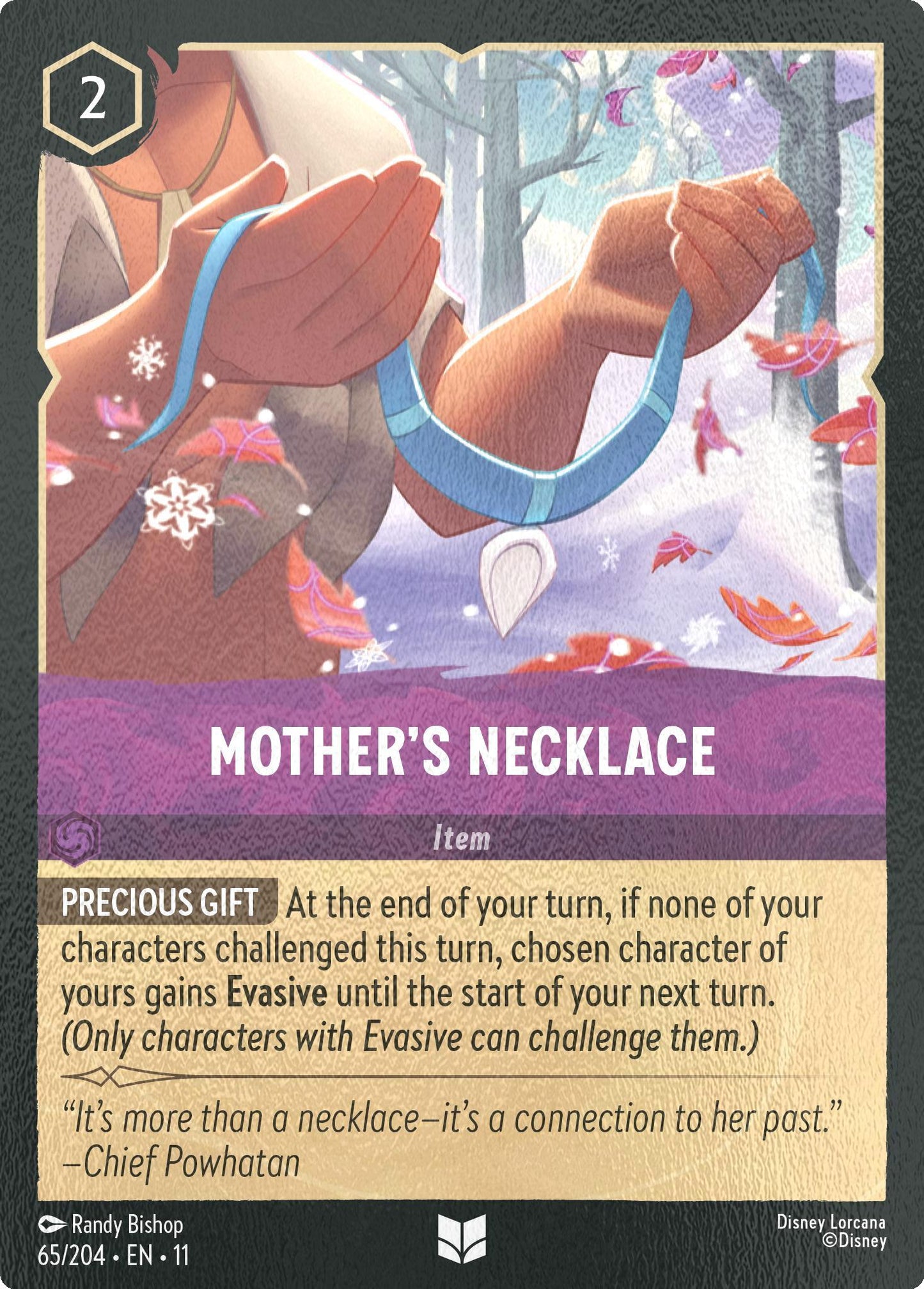 Mother's Necklace - 65/204 [Winterspell] [Cold Foil]