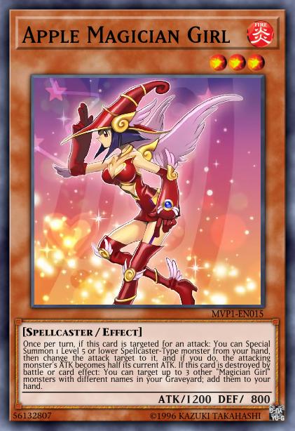 Apple Magician Girl - MVP1-ENS15 - Secret Rare - 1st Edition