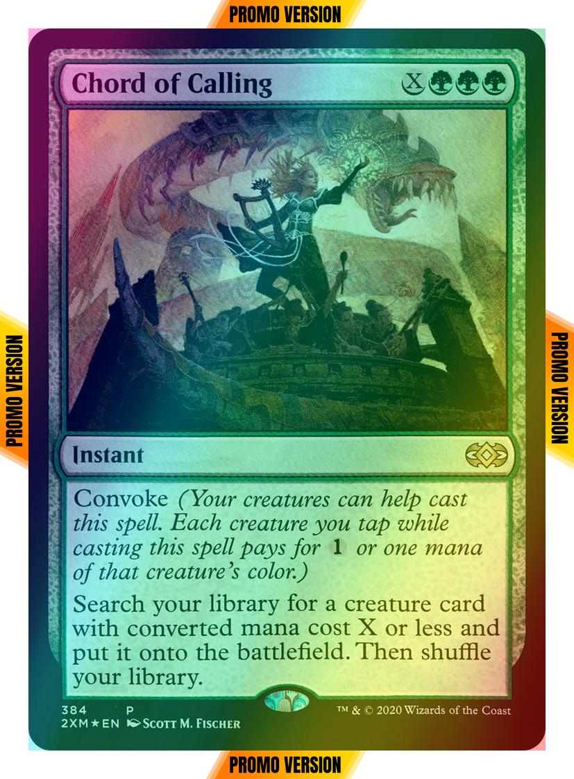 Chord of Calling [Prerelease] [Double Masters] [384] [Foil]