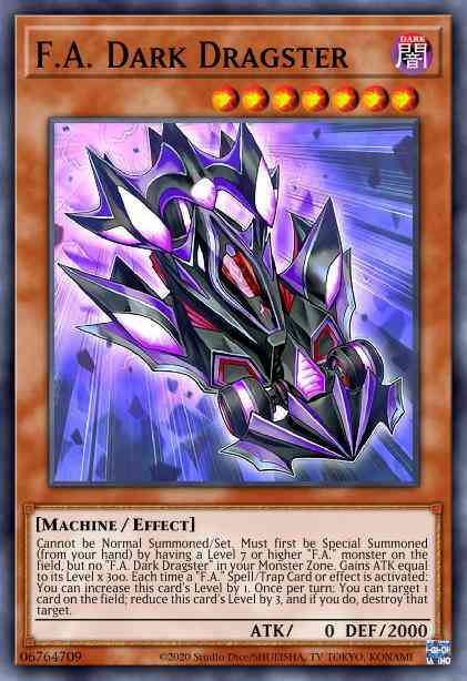 F.A. Dark Dragster - MP19-EN060 - Common - 1st Edition