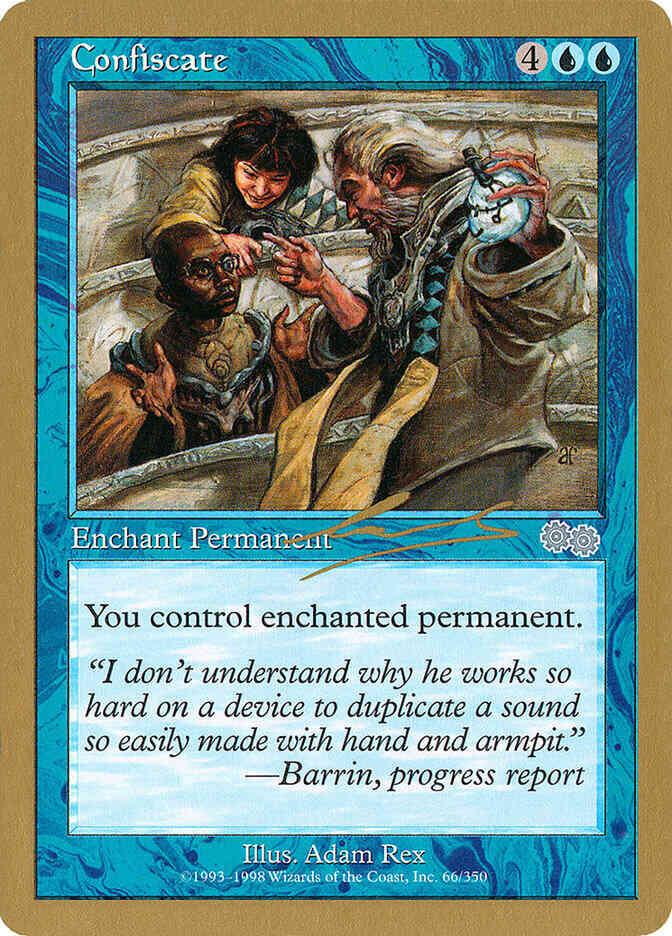 Confiscate [nl66] [World Championship Decks 2000] [Non-Foil]