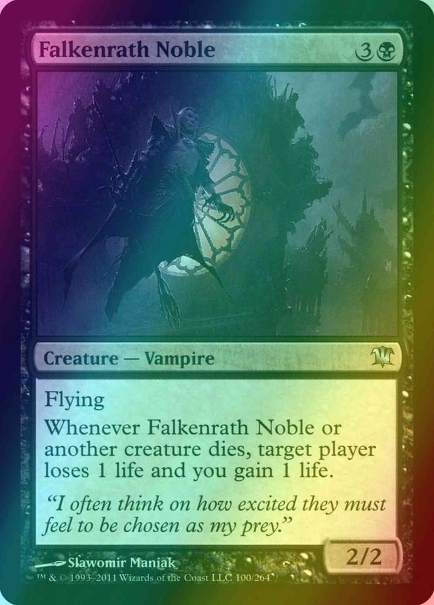 Falkenrath Noble [100] [Innistrad] [Foil]