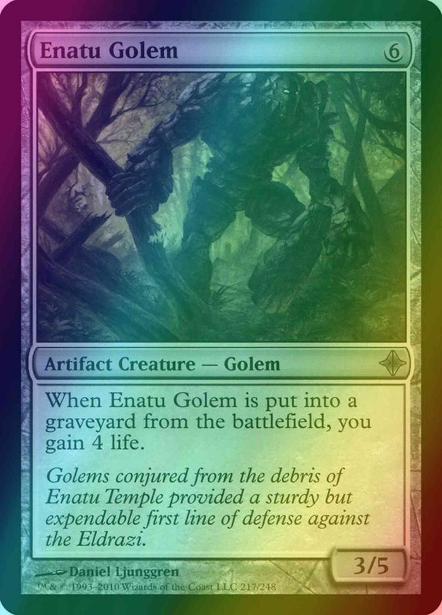 Enatu Golem [217] [Rise Of The Eldrazi] [Foil]