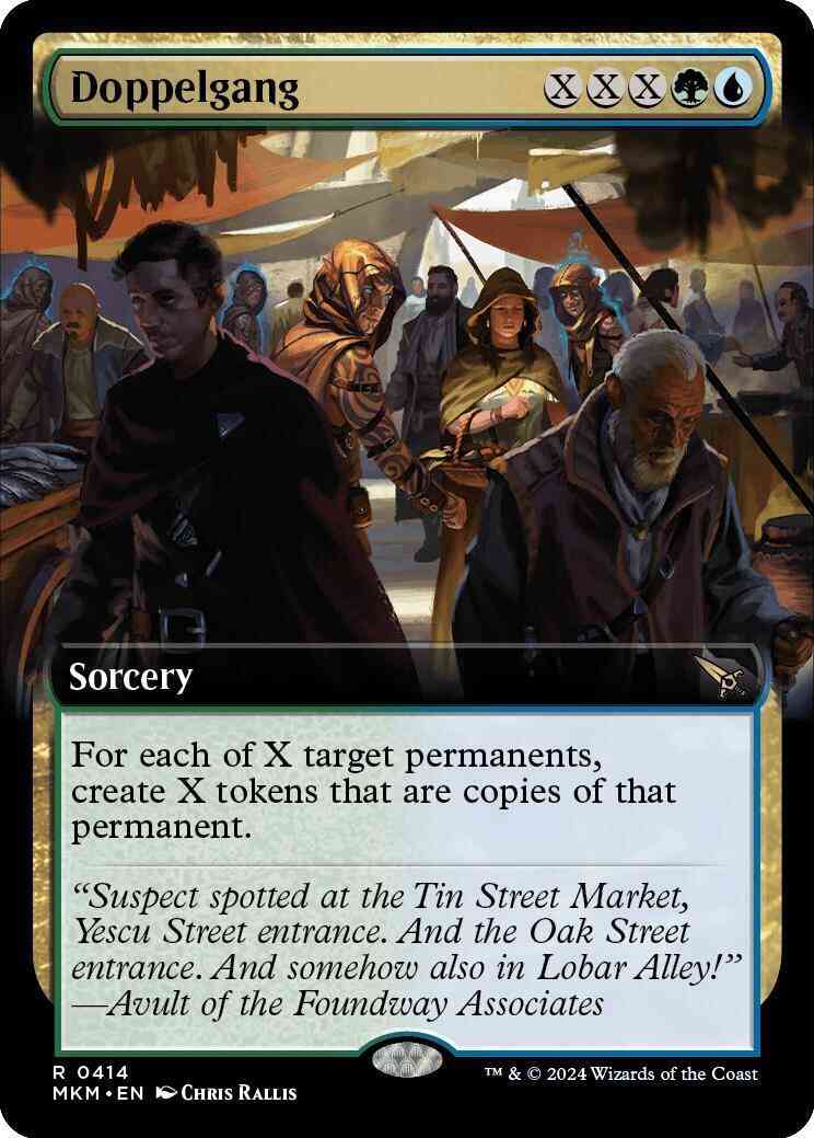 Doppelgang [414] [Extended Art] [Murders at Karlov Manor] [Non-Foil]