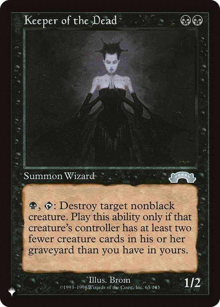 Keeper of the Dead [EXO-65] [The List] [Non-Foil]