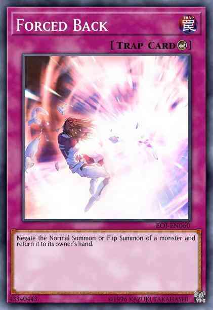Forced Back - EOJ-EN060 - Ultimate Rare - Unlimited