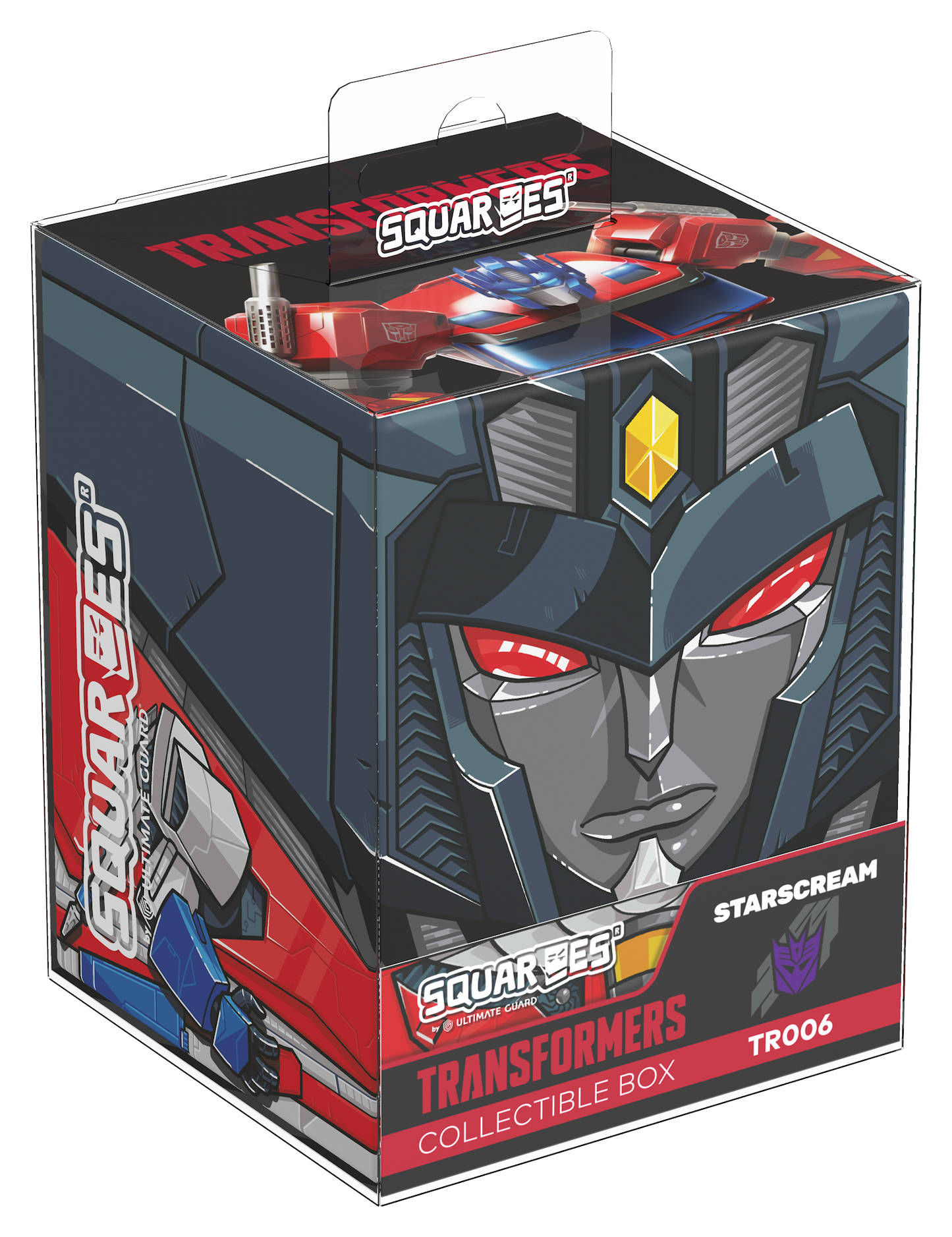 Ultimate Guard Squaroes Deck Box - 100 - Transformers - Starscream