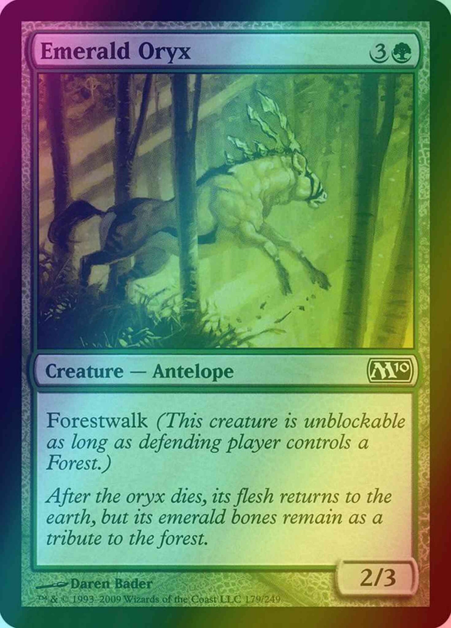 Emerald Oryx [179] [Magic 2010] [Foil]