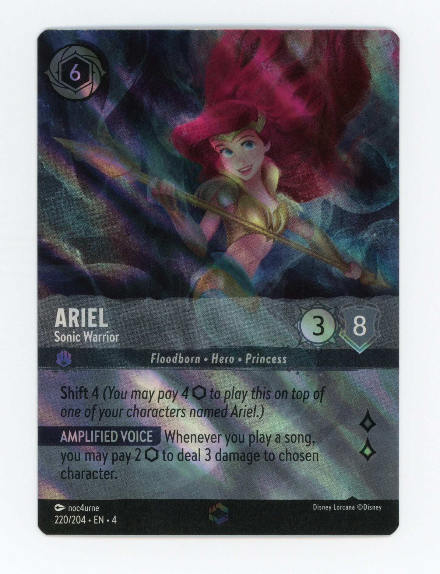 Ariel - Sonic Warrior — Enchanted|Holofoil — ID 18509