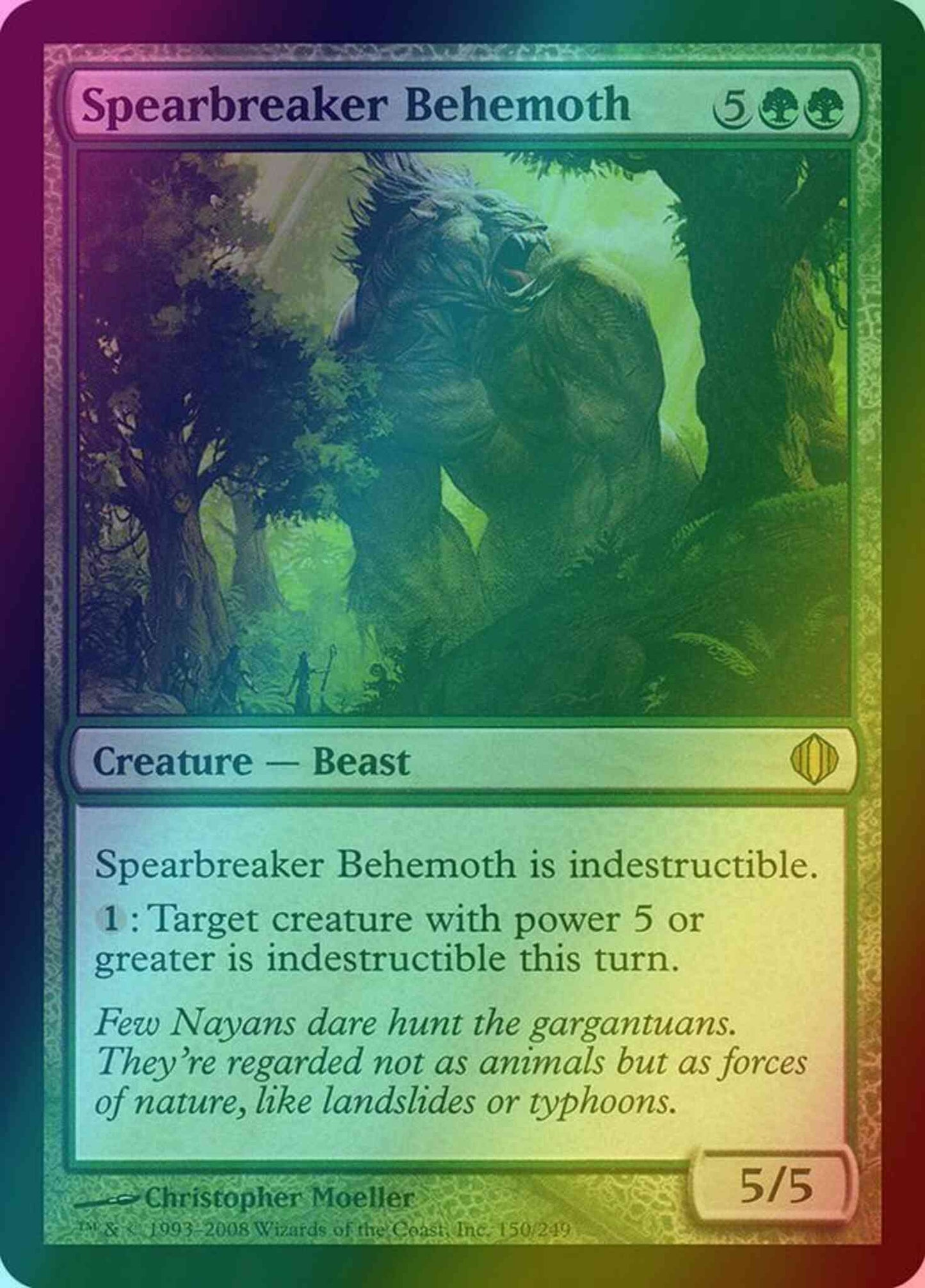 Spearbreaker Behemoth [150] [Shards Of Alara] [Foil]