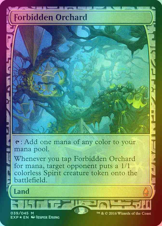 Forbidden Orchard [39] [Masterpiece Series] [Zendikar Expeditions] [Foil]