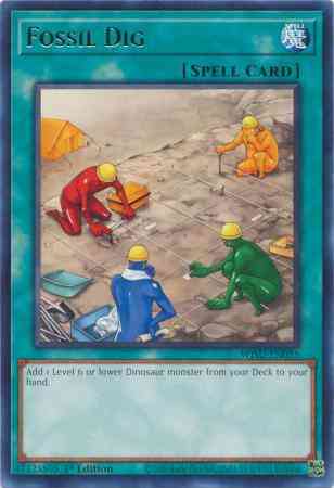 Fossil Dig - WISU-EN055 - Rare - 1st Edition