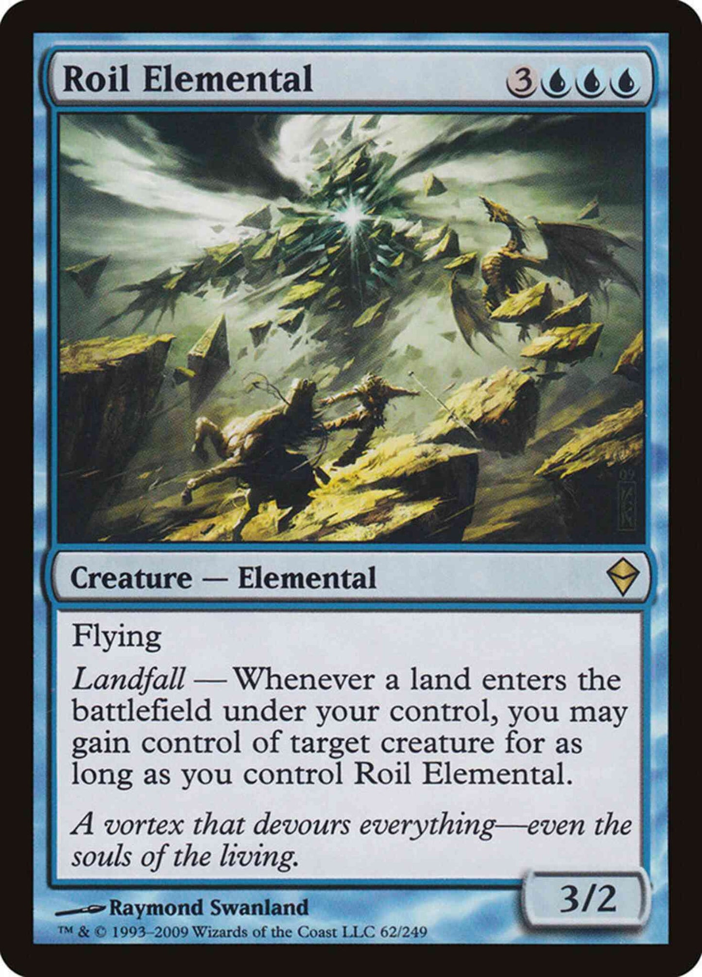Roil Elemental [62] [Zendikar] [Non-Foil]