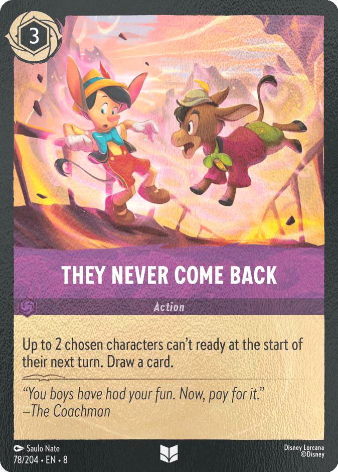 They Never Come Back - 78/204 [Reign of Jafar] [Cold Foil]