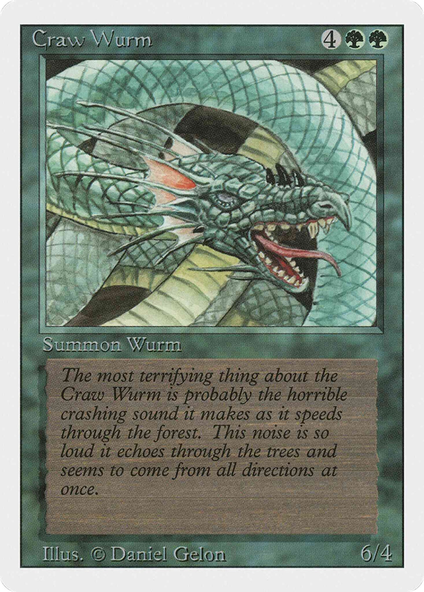 Craw Wurm [190] [Revised Edition] [Non-Foil]