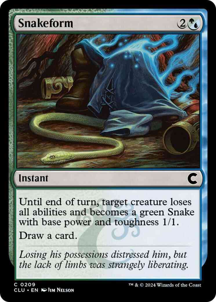 Snakeform [209] [Ravnica: Clue Edition] [Non-Foil]
