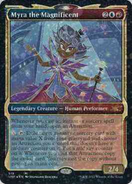 Myra the Magnificent [518] [Showcase Cards of Tomorrow] [Unfinity] [Galaxy Foil]