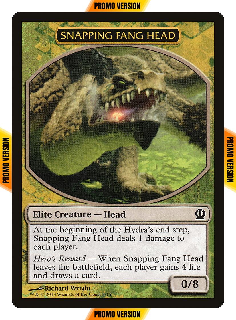 Snapping Fang Head Token [05] [Face the Hydra] [Non-Foil]